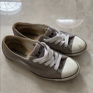 Grey Converse- Size 6